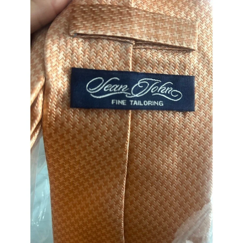 Silk Peach Sean John tie